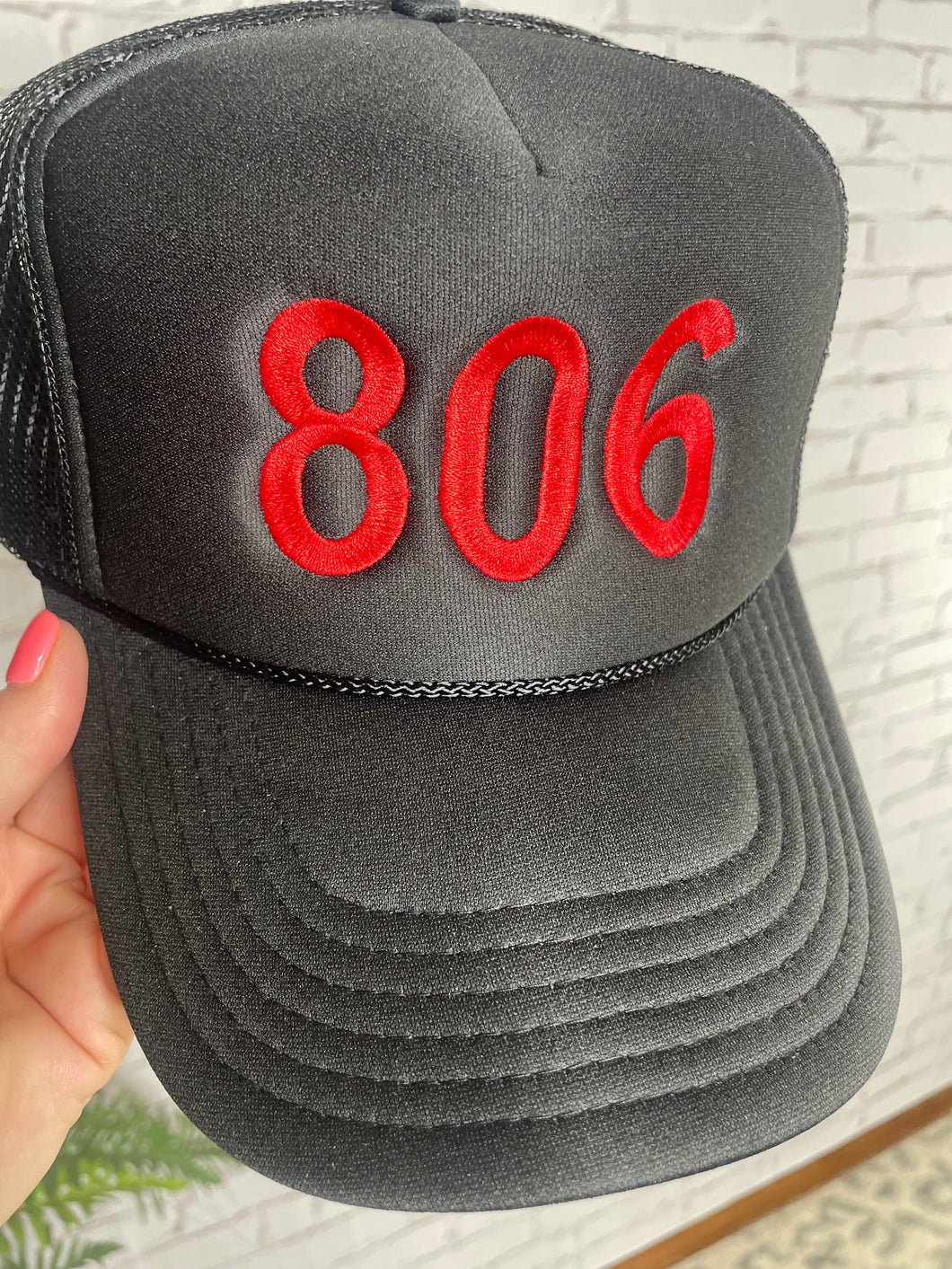 806 Trucker Hat(Black)