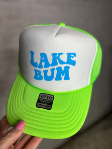 Lake Bum Trucker hat