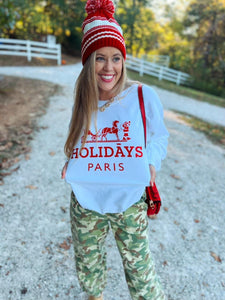 Paris Holidays Sweatshirt