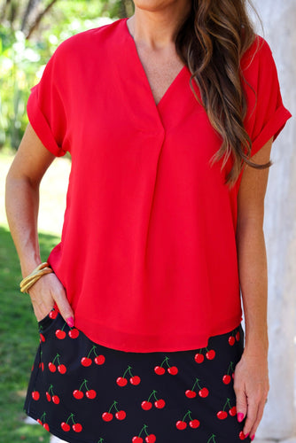 Whitney Top(Red)