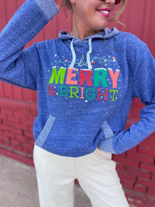 Merry & Bright Pullover with Hood