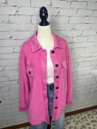 It Must Be Pink Shacket