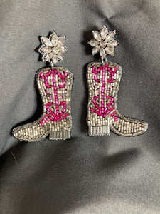 Cowboy Boot earrings